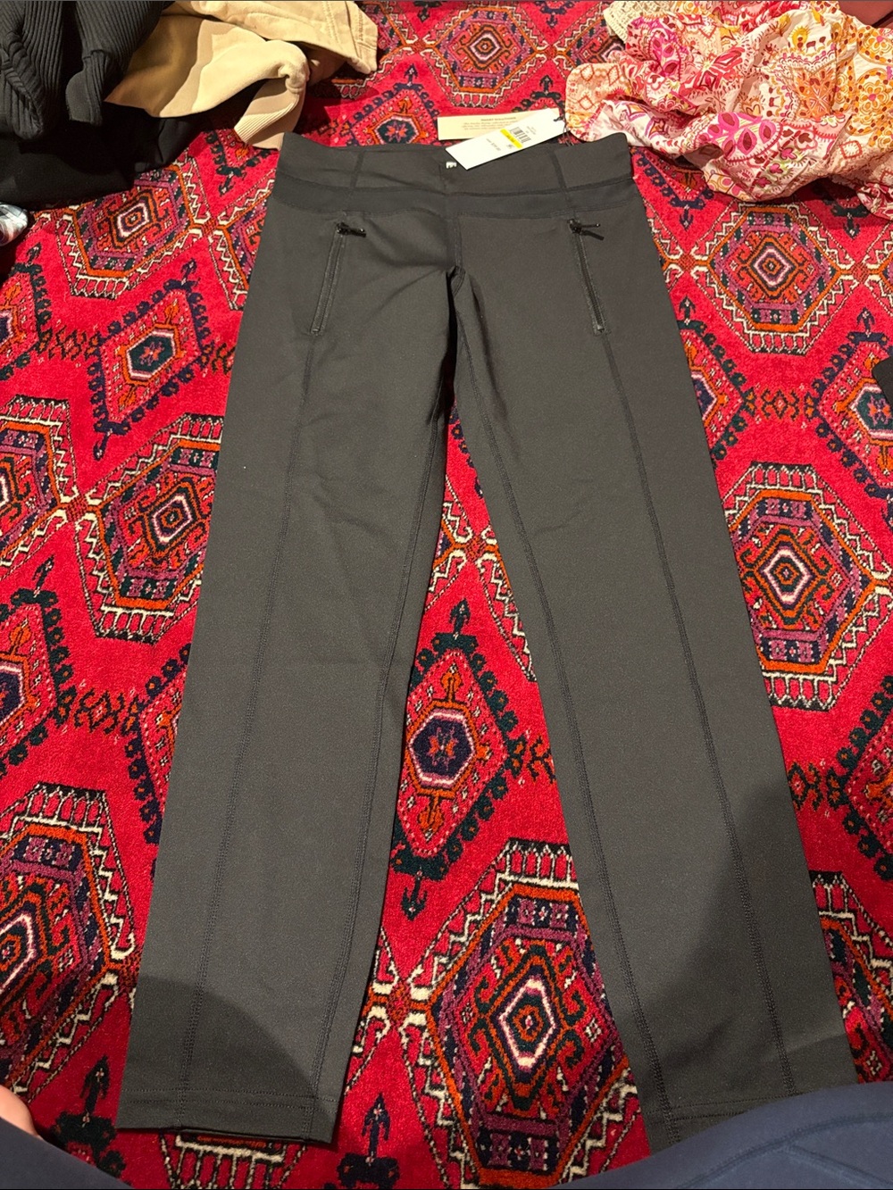 Ivanka Trump Black Straight Leg Performance Pants